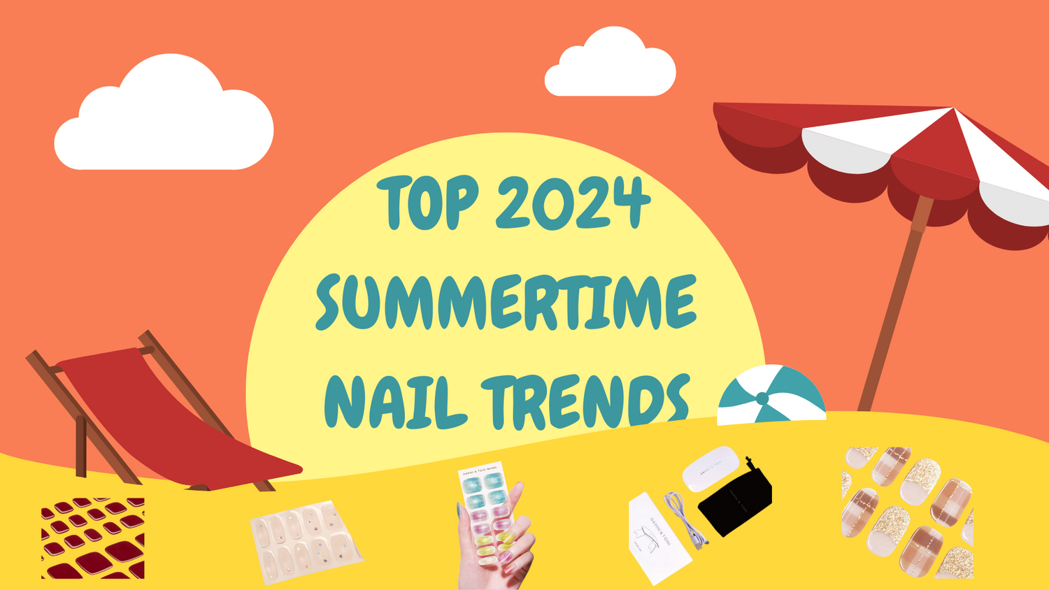 What are the Nail Art & Design Trends for Summer 2024?
