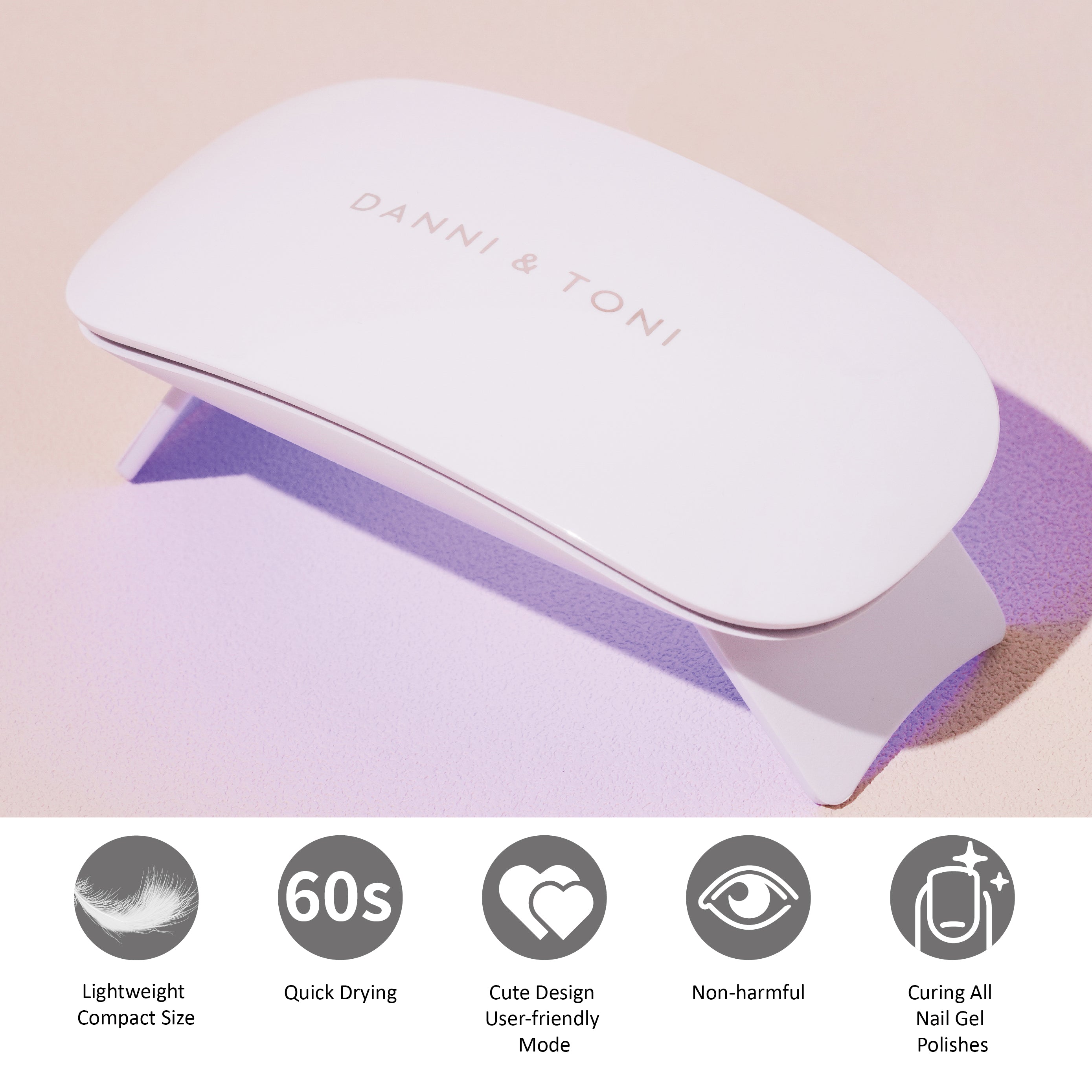 Premium 6W LED Nail Lamp for Manicure & Pedicure Tools