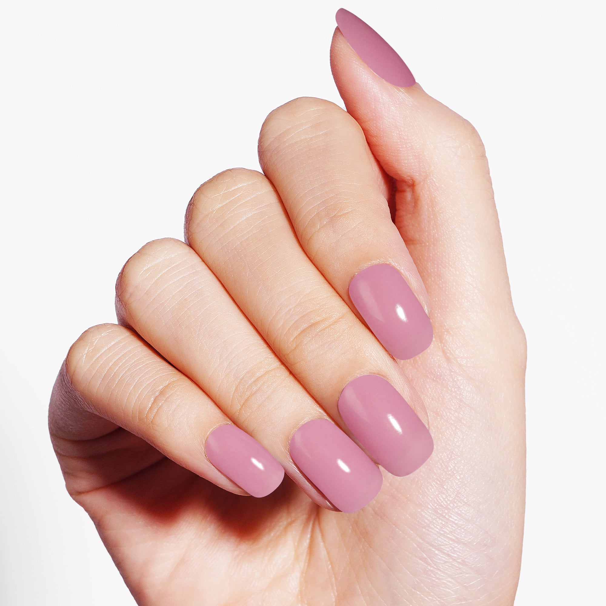 Lavish Lilac Matte Semi Cured Gel Nail Strips | Enchanted Amethyst - 2389