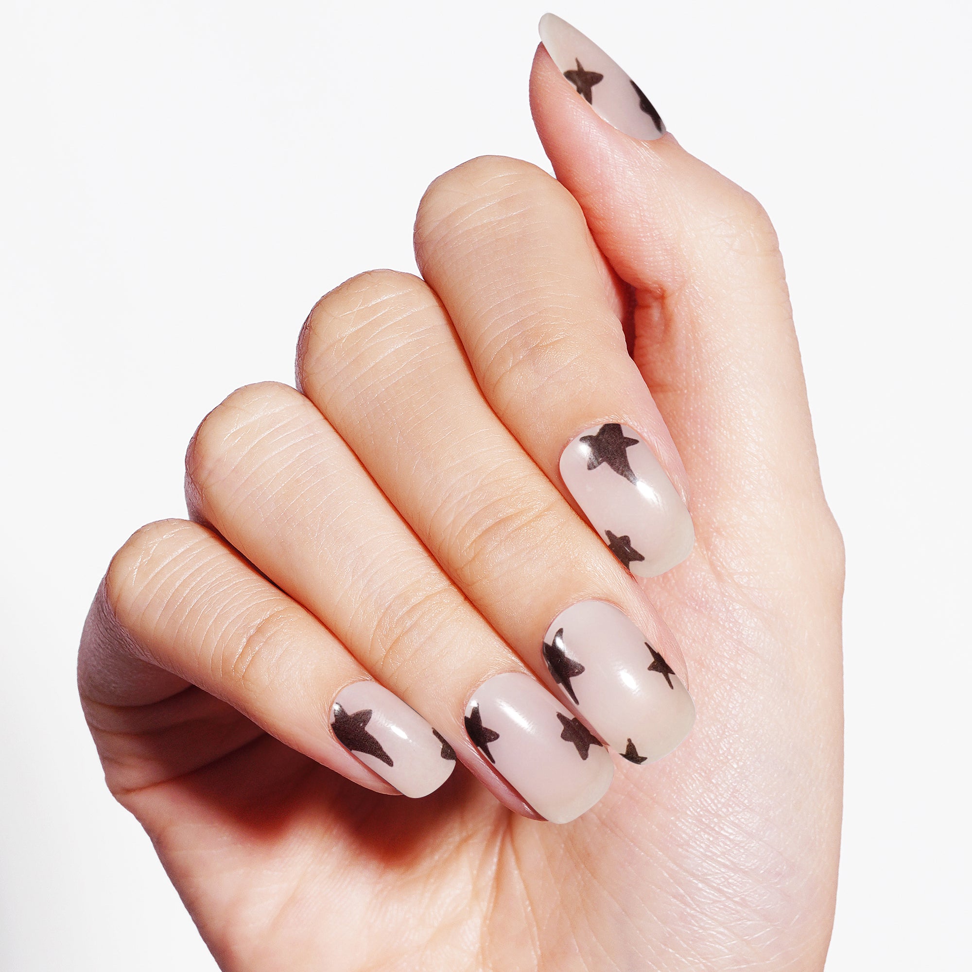 Trendy Starry Night Semi-Cured Gel Nail Strips | Twinkle Twinkle - 2584