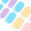 Candy-colored Solids Semi Cured Gel Nail Strips | Cotton Candy | Danni & Toni